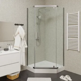 Душевой уголок Parly ZPE911TE 90x90см с поддоном